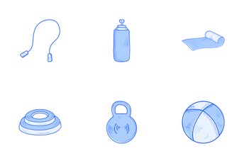 Fitness Diet Pack 1 Icon Pack