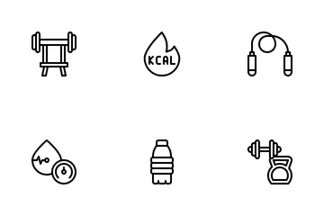 Fitness Goals Icon Pack