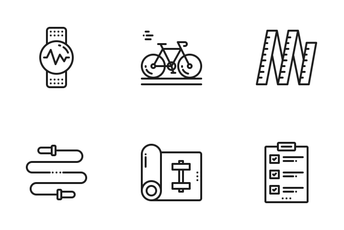 Fitness & Health Icon Pack