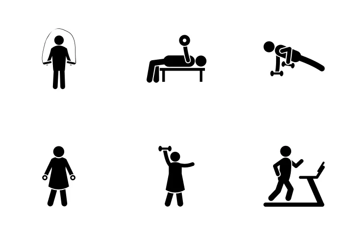 Download Gym & Fitness Icons | IconScout