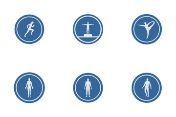 Fitness Label Icon Pack