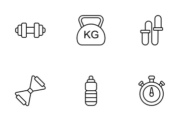 FITNESS & SPORT Icon Pack