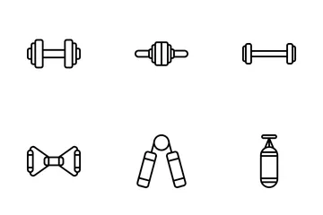 FITNESS & TRAINING Icon Pack