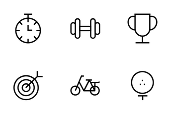 Fitness Vector Icons Icon Pack