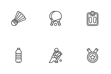 Fitness y deportes Icon Pack