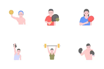 Fitness y deportes Paquete de Iconos