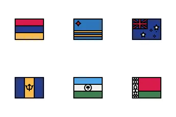 Flaggen 8 Symbolpack
