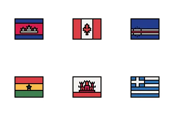 Flags 2 Icon Pack