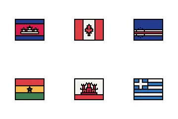 Flags 2 Icon Pack