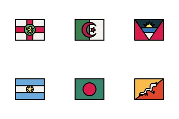 Flags 3 Icon Pack