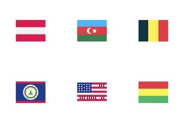 Flags 6 Icon Pack