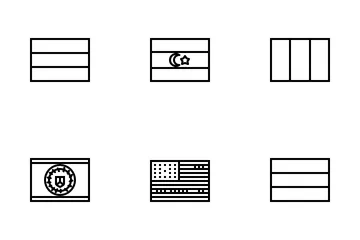 Flags 6 Icon Pack