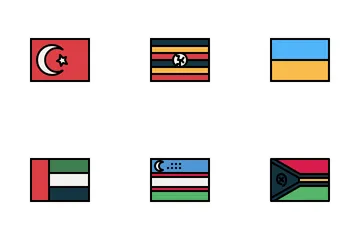 Flags 6 Icon Pack