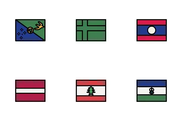 Flags 7 Icon Pack