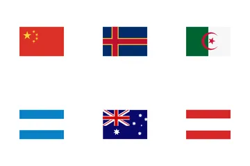 Flags Vol 1 Icon Pack