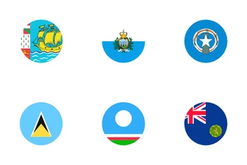 Flags Vol-10 Icon Pack