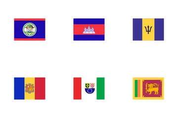 Flags Vol-14 Icon Pack