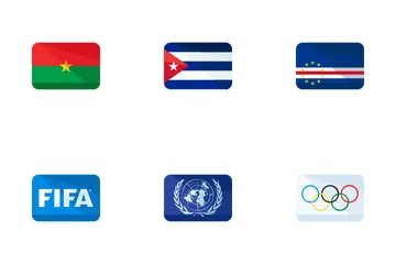 Flags Vol 3 Icon Pack