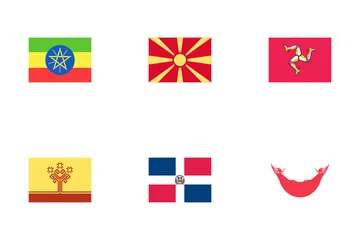 Flags Vol-3 Icon Pack
