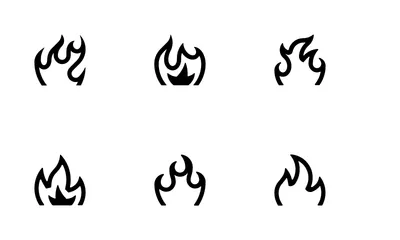 Flames Icon Pack