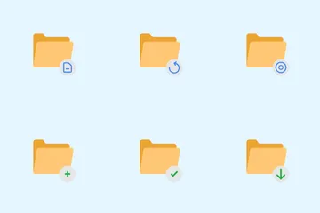 Flat Folder Icon Pack