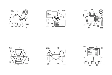 Flat Line Icons Icon Pack