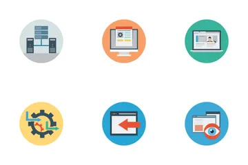 Flat Universal Web Icons Icon Pack