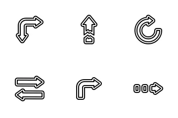 Flecha Paquete de Iconos