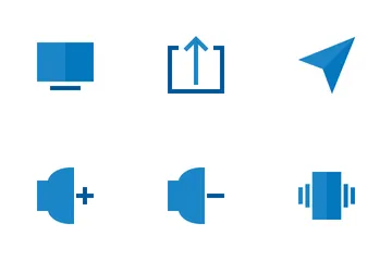 Flecha y dirección vol 2 Paquete de Iconos