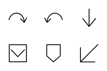 Flechas-1 Paquete de Iconos