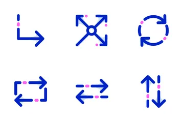 Setas; flechas Pacote de Ícones