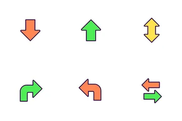 Setas; flechas Pacote de Ícones