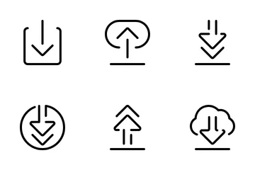 Setas; flechas Pacote de Ícones