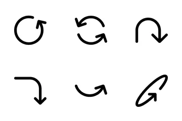 Setas; flechas Pacote de Ícones