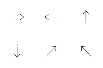 Setas; flechas Pacote de Ícones