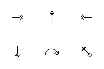 Setas; flechas Pacote de Ícones