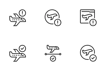 Flight Status Icon Pack