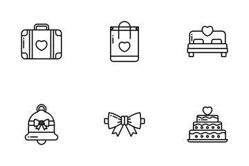 Flitterwochen Symbolpack