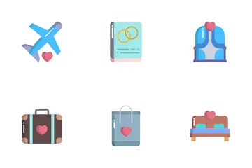 Flitterwochen Symbolpack