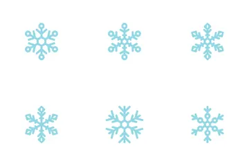 Floco de neve Pacote de Ícones