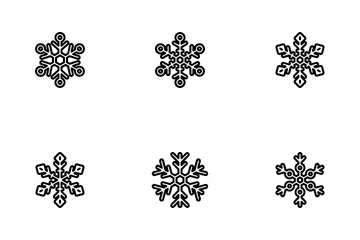 Floco de neve Pacote de Ícones