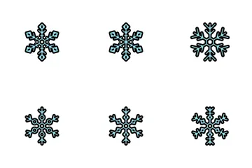 Floco de neve Pacote de Ícones