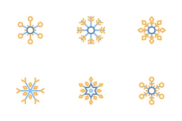 Floco de neve Pacote de Ícones