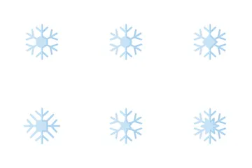 Floco de neve Pacote de Ícones