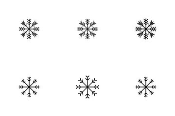 Floco de neve Pacote de Ícones