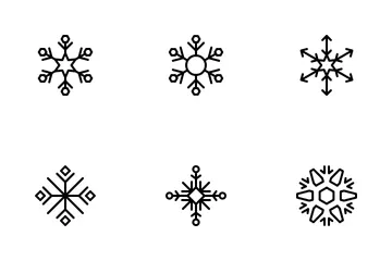 Flocon de neige Pack d'Icônes