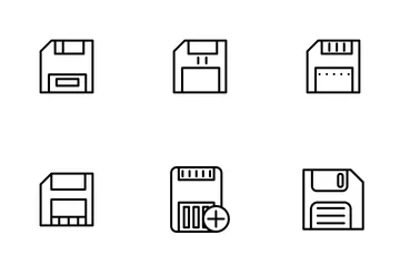 Floppy Disk Icon Pack