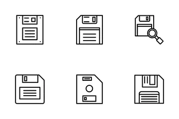 Floppy Disk Icon Pack