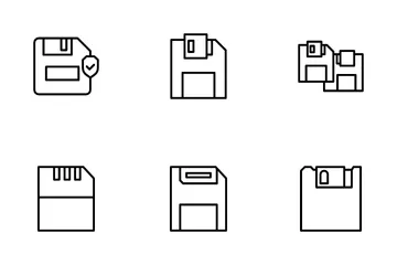 Floppy Disk Icon Pack