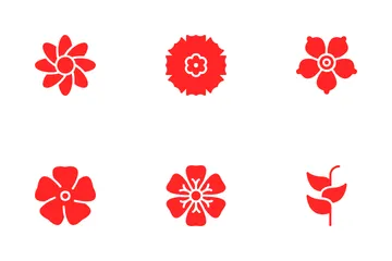 Flor Pacote de Ícones
